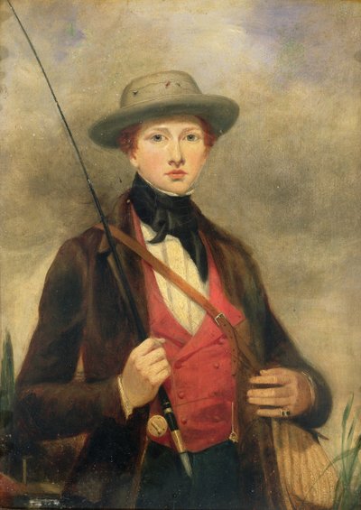 Boy with a Fishing Rod by David Wilkie